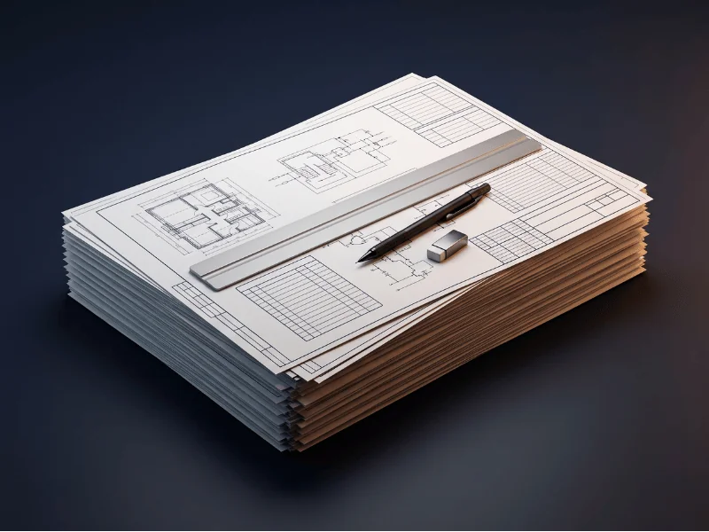MEP drawing templates and title-block library category