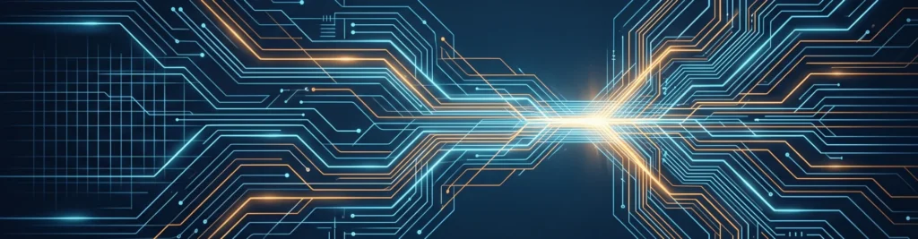 Abstract technical line-work banner for the Ceyload MEP contact page